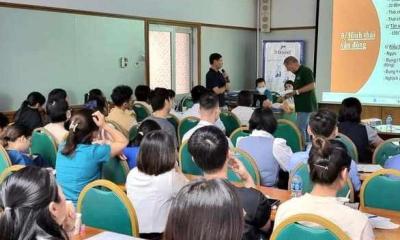 Kiné respiratoire, Hanoi, Octobre-Novembre 2023