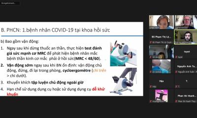 vi - CÁC CHUYÊN GIA VẬT LÝ TRỊ LIỆU VẪN GIỮ LIÊN LẠC