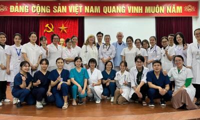 Kinésithérapie à Hanoi – octobre 2024